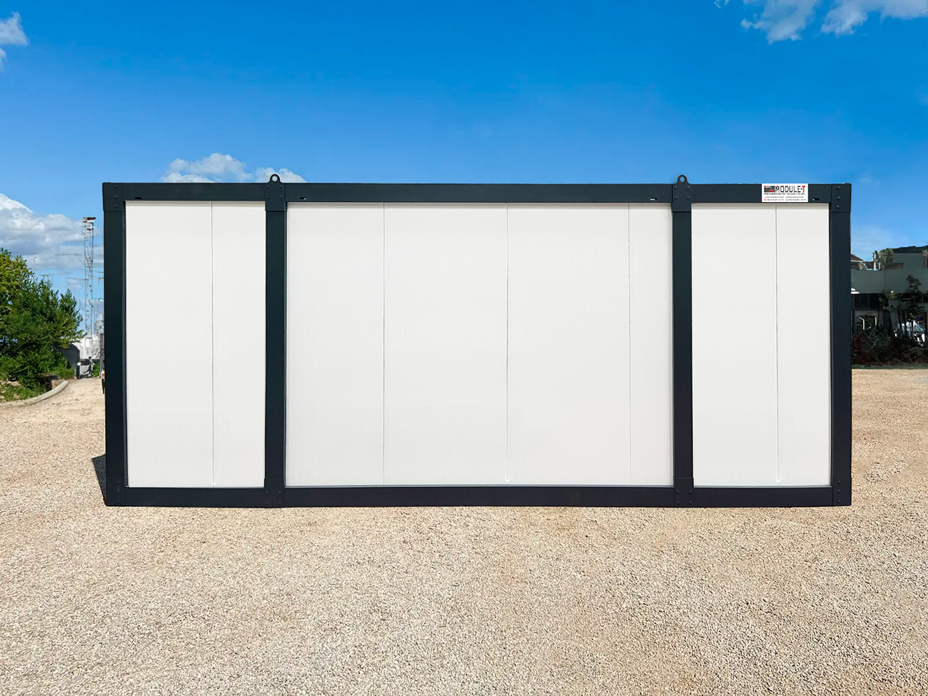 Module T DE | Bürocontainer– Modell OC-23 (600 × 240 cm / 20 Fuß)