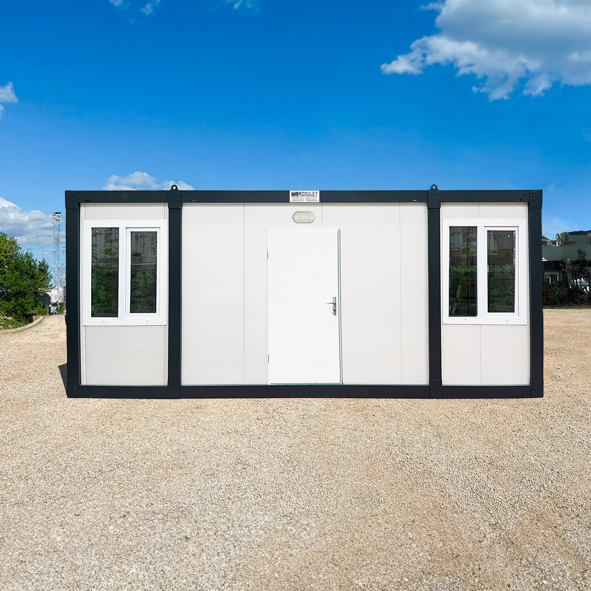 Module T DE | Bürocontainer– Modell OC-A6000.1 (600 × 240 cm / 20 Fuß)