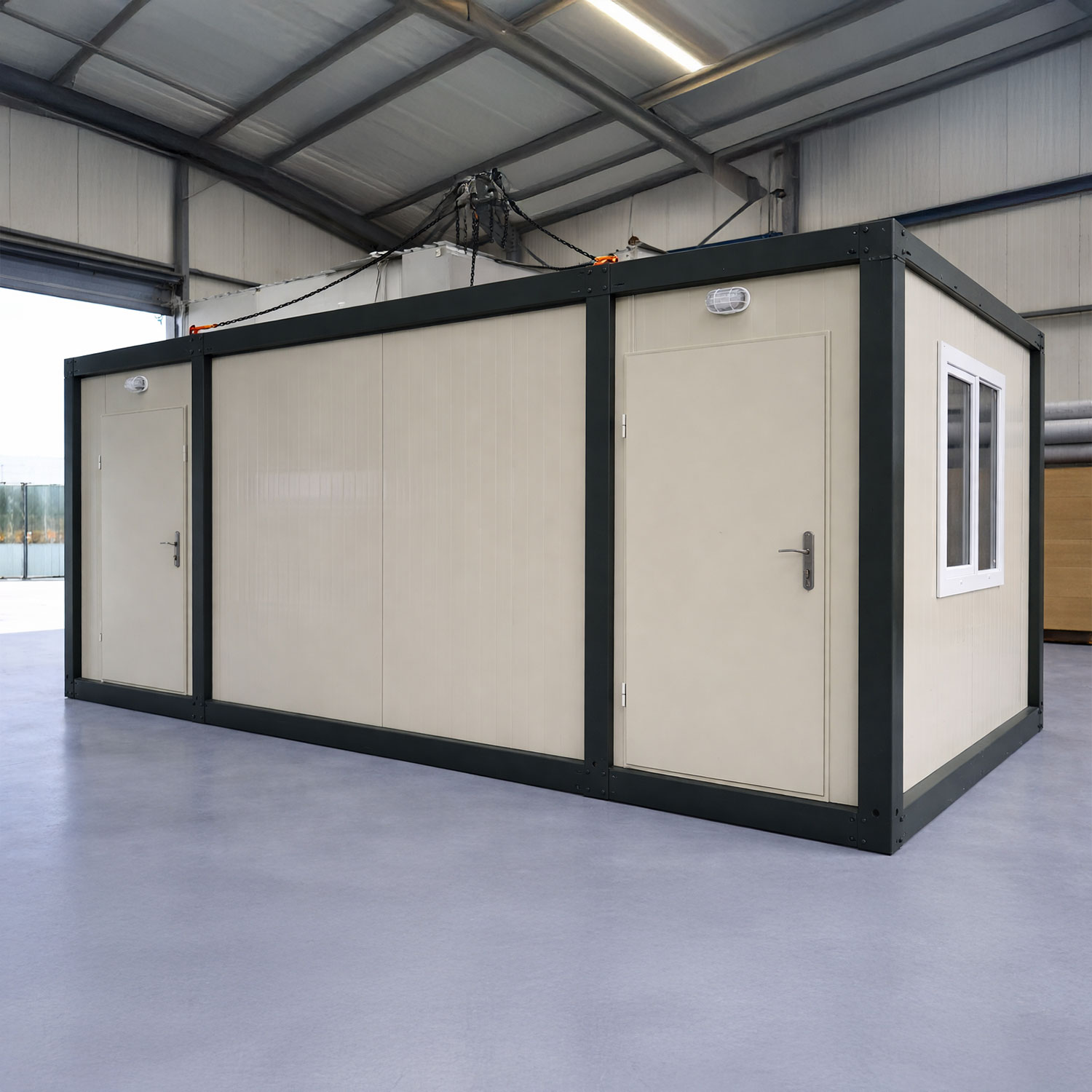 Module T DE | Bürocontainer– Modell OC-A6000.2 (600 × 240 cm / 20 Fuß)