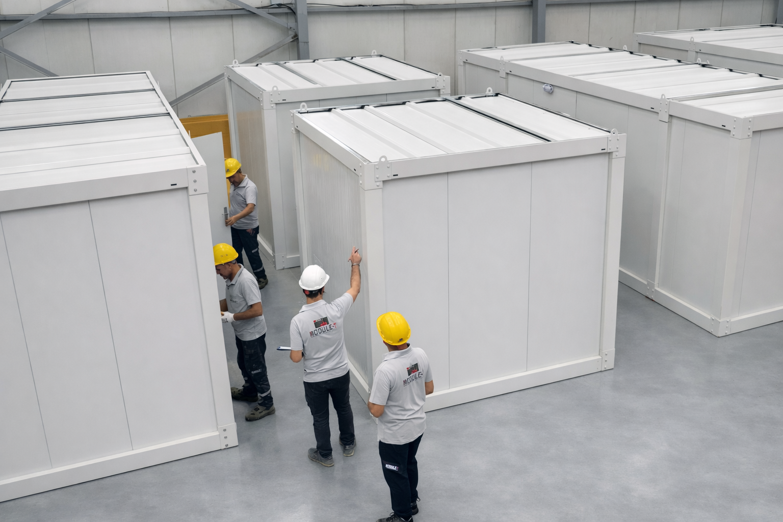 Module T DE | Bürocontainer – Modell OC-A3000.1 (300 × 240 cm / 10 Fuß)