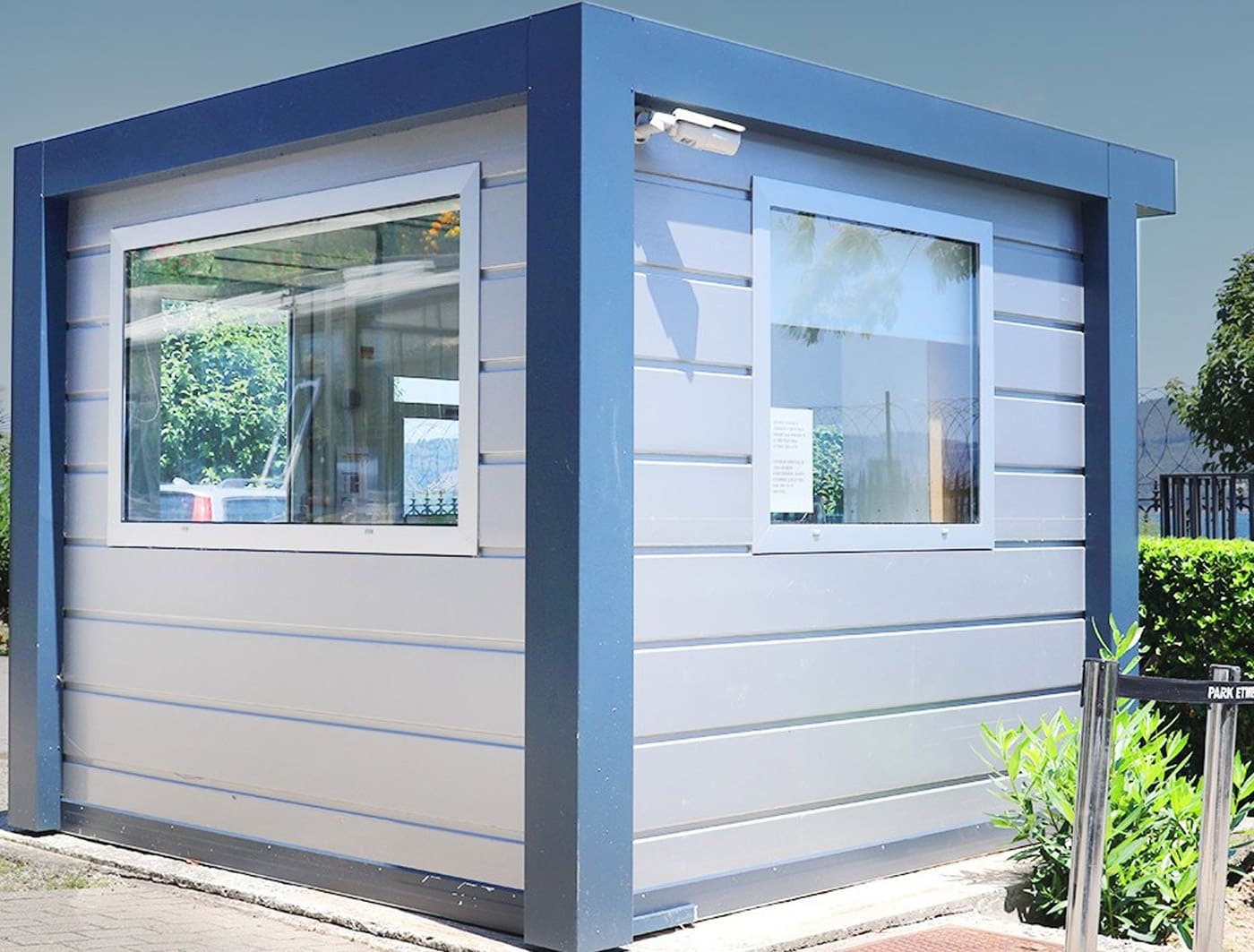 Module T DE | Ultra-Compact Security Guardhouse Container 2.25 m²