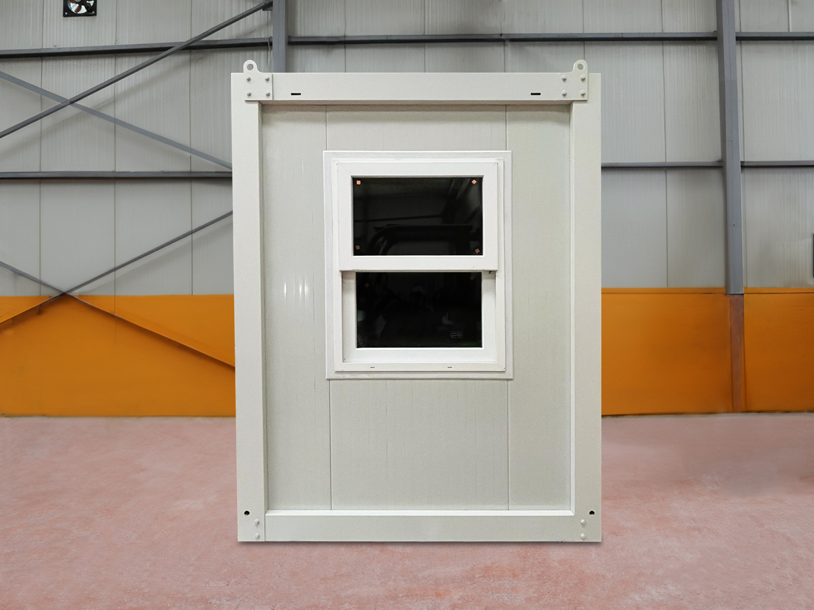 Module T DE | Security Guardhouse Container with Open Interior Workspace 5.76 m²