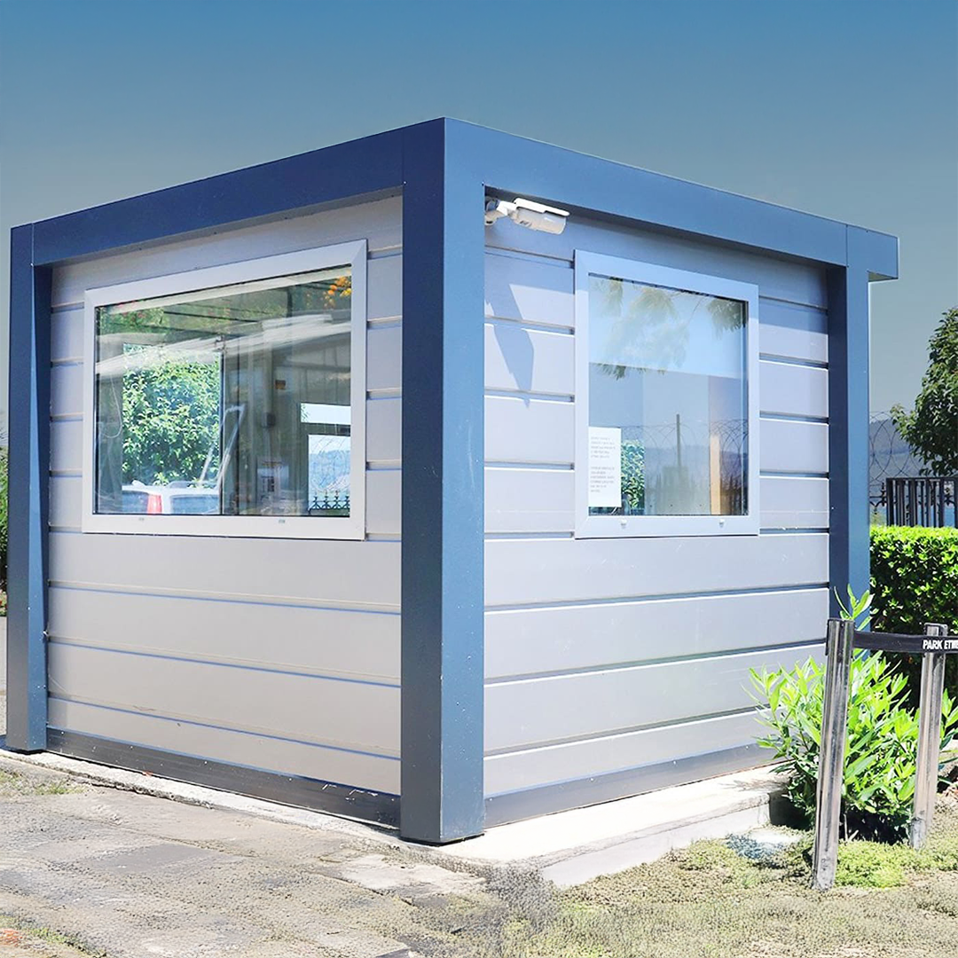 Module T DE | Pförtnercontainer GH-1500.1 – 4,7’ (143 × 143 cm)